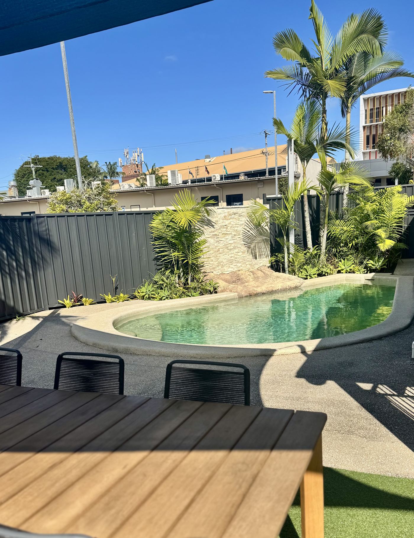 Pool and BBQ terrace